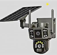 Solar powered CCTV camera £288 Order number 0800