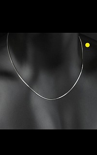 Top quality platinum necklace £180 order number 880