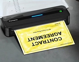 Top quality inkless thermal Bluetooth printer £288 Order number 028