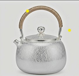 Fine handcrafted silver teapot £5000 Order number 854