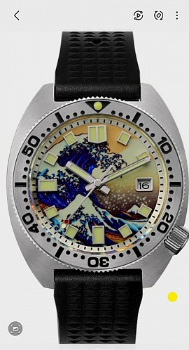 Top quality mechanical diving watch £500 order number 848