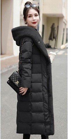 High quality overknee big fur collar down coat £80 order number 880